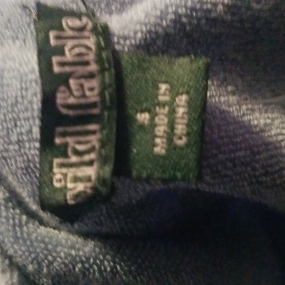 Wild fable baby blue babydoll swing Terry cloth knit dress Small - Picture 5 of 7